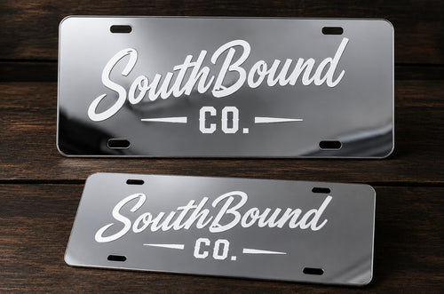 SouthBound License Plate
